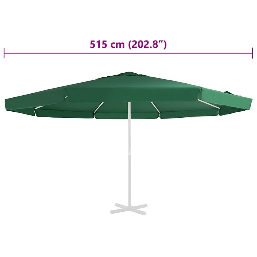 Vervangingsdoek Voor Parasol 515 Cm Groen