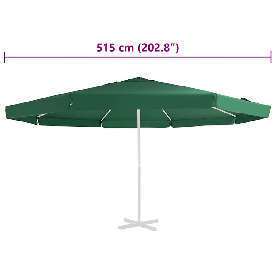 Vervangingsdoek Voor Parasol 515 Cm Groen