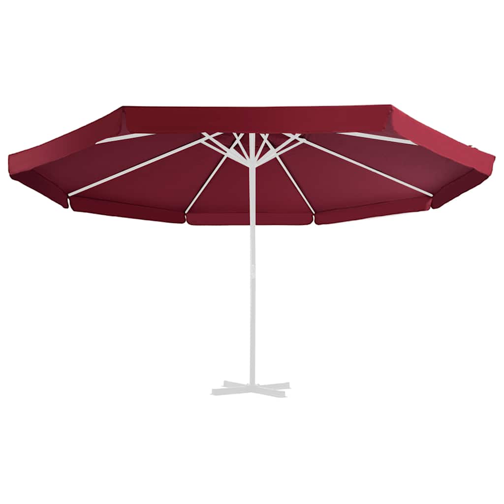 Vervangingsdoek Voor Parasol 515 Cm Φ 515 cm Bordeauxrood