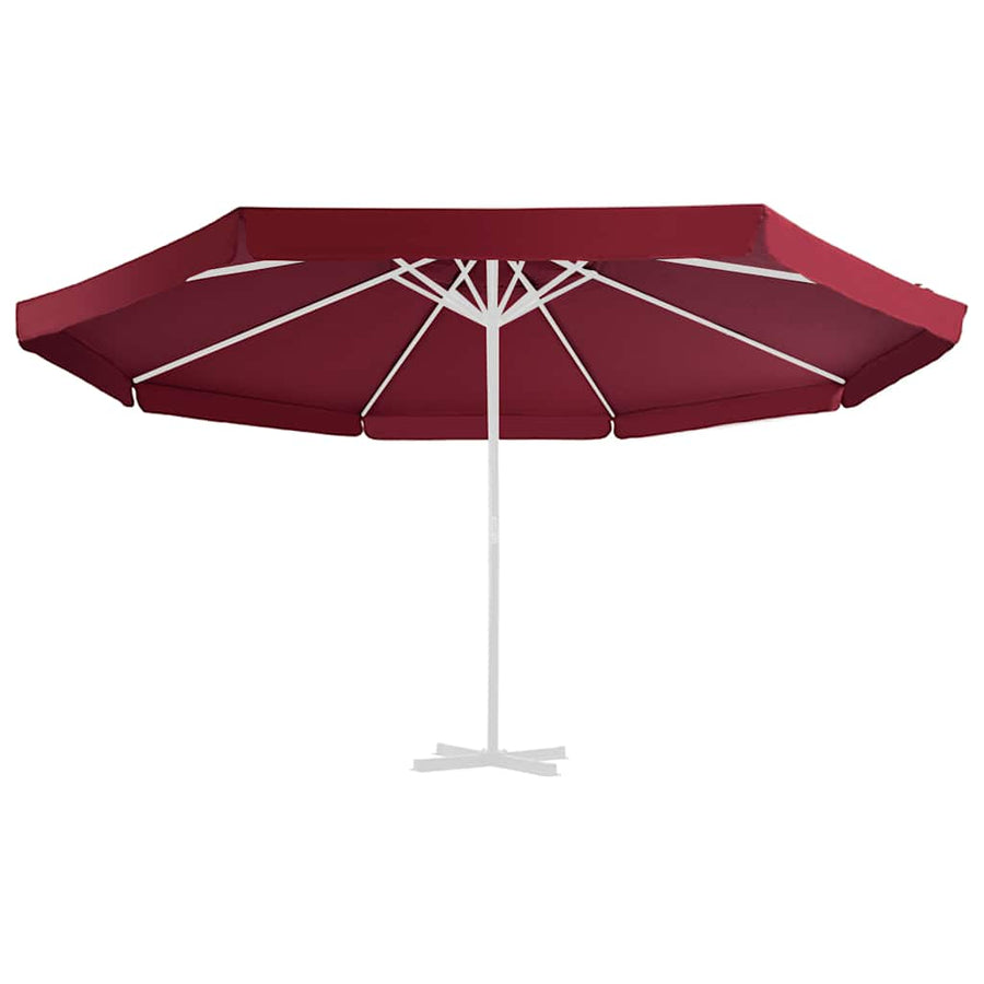 Vervangingsdoek Voor Parasol 515 Cm Φ 515 cm Bordeauxrood