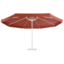 Vervangingsdoek Voor Parasol 500 Cm Kleurig Φ 515 cm Terracotta