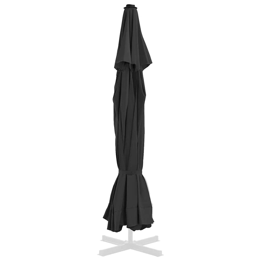 Vervangingsdoek Voor Parasol 515 Cm Φ 515 cm Zwart
