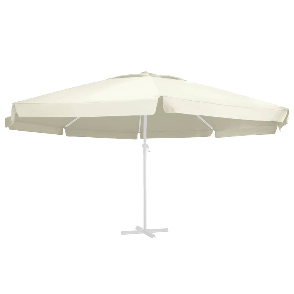 Vervangingsdoek Voor Parasol 610 Cm Kleurig Φ 610 cm Zand