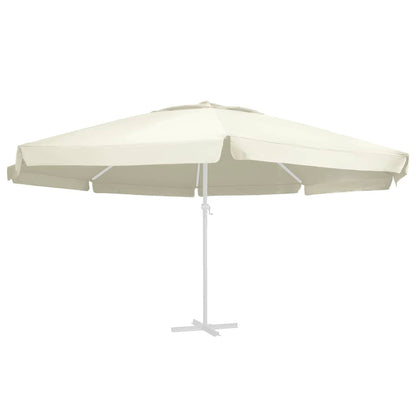 Vervangingsdoek Voor Parasol 610 Cm Kleurig Φ 610 cm Zand