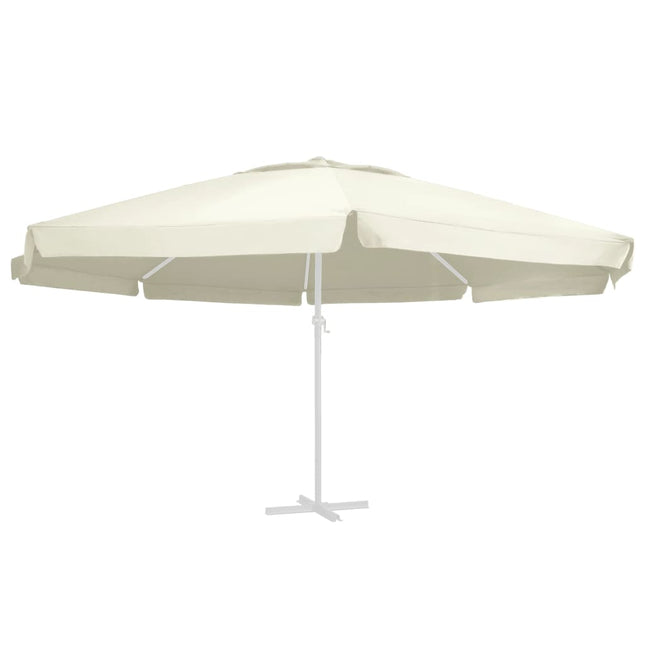 Vervangingsdoek Voor Parasol 600 Cm Zandkleurig Φ 600 cm