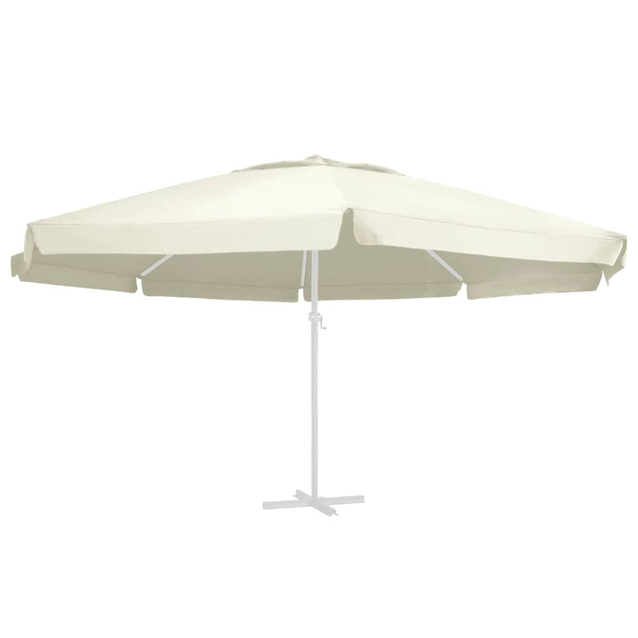 Vervangingsdoek Voor Parasol 610 Cm Kleurig Φ 610 cm Zand