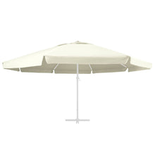 Vervangingsdoek Voor Parasol 610 Cm Kleurig Φ 610 cm Zand