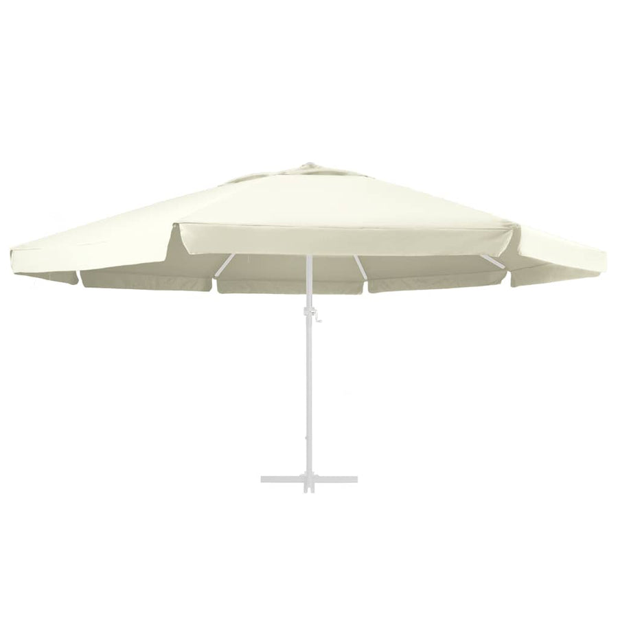 Vervangingsdoek Voor Parasol 610 Cm Kleurig Φ 610 cm Zand