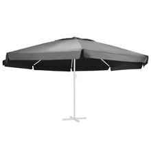 Vervangingsdoek Voor Parasol 610 Cm Kleurig Φ 610 cm Antraciet