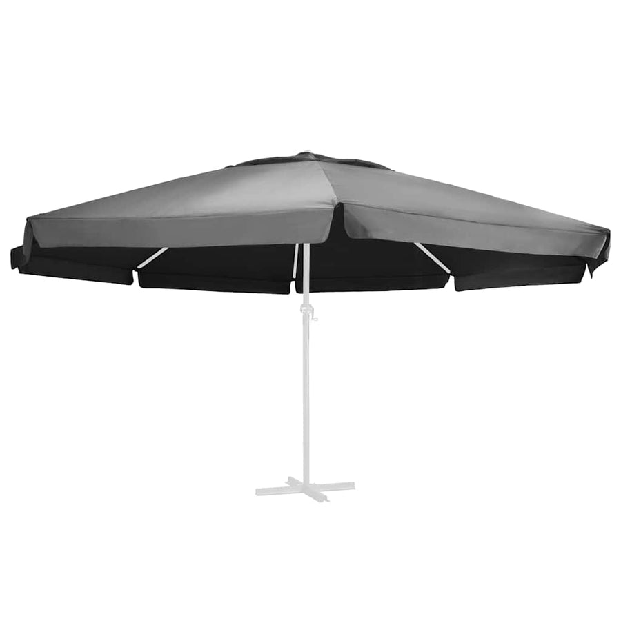 Vervangingsdoek Voor Parasol 610 Cm Kleurig Φ 610 cm Antraciet