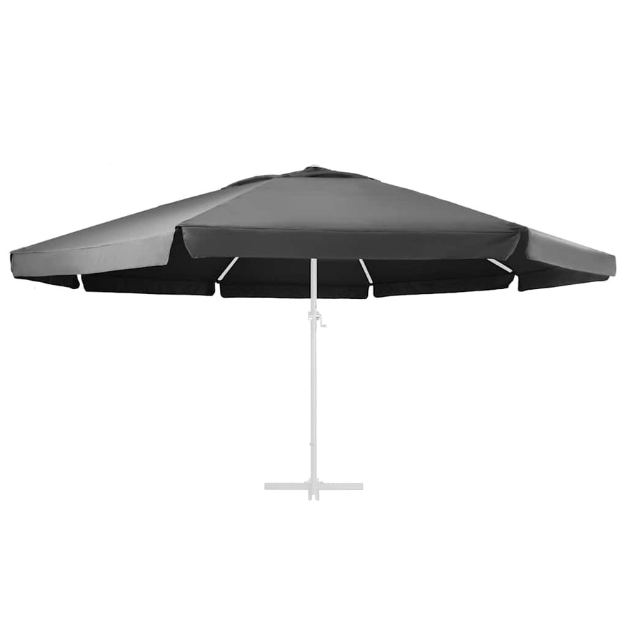 Vervangingsdoek Voor Parasol 610 Cm Kleurig Φ 610 cm Antraciet