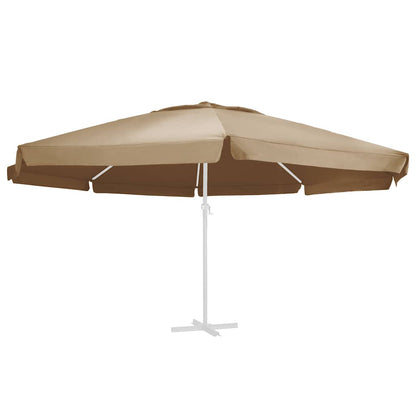 Vervangingsdoek Voor Parasol 610 Cm Φ 610 cm Taupe