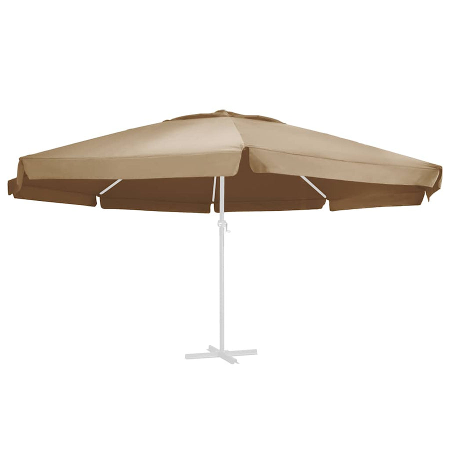 Vervangingsdoek Voor Parasol 610 Cm Φ 610 cm Taupe