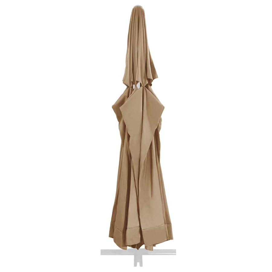 Vervangingsdoek Voor Parasol 610 Cm Φ 610 cm Taupe