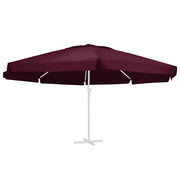 Parasoldoek 610 cm bordeauxrood