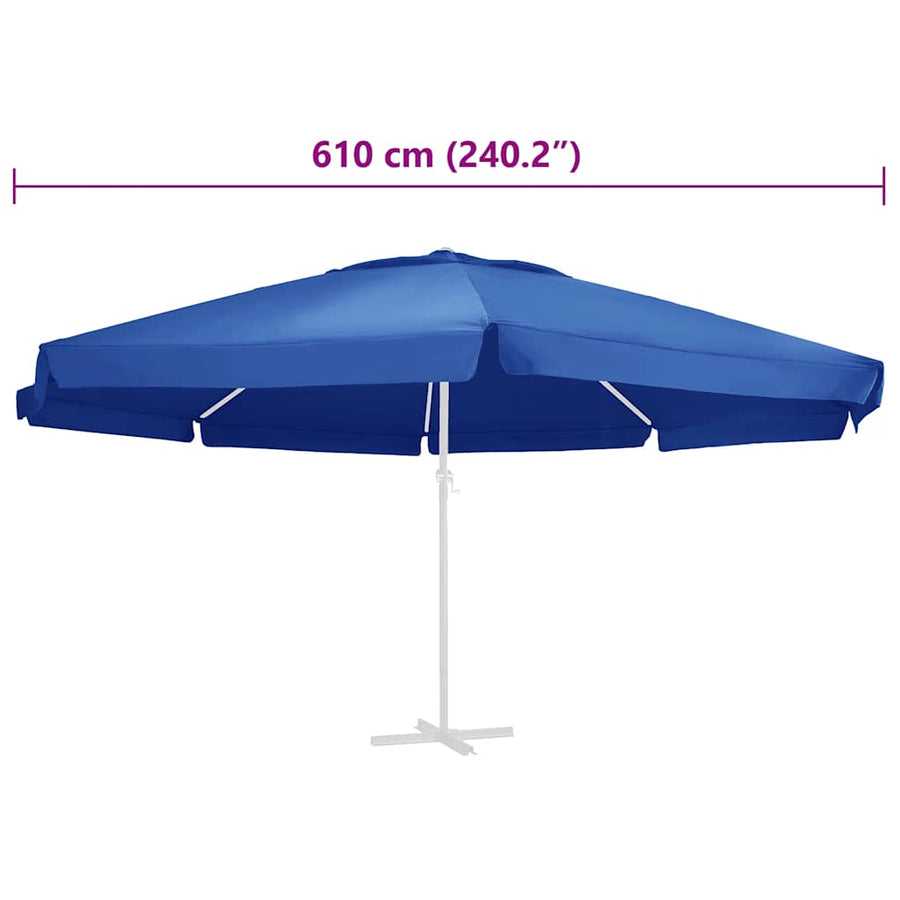 Vervangingsdoek Voor Parasol 610 Cm Φ 610 cm