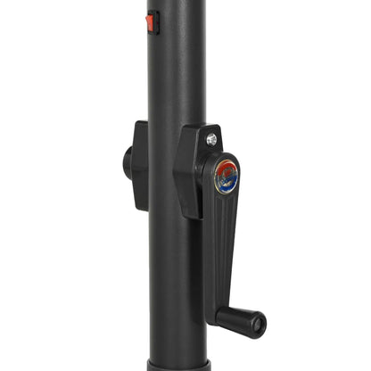 Parasol Met Led-Verlichting 200X211 Cm Aluminium Groen