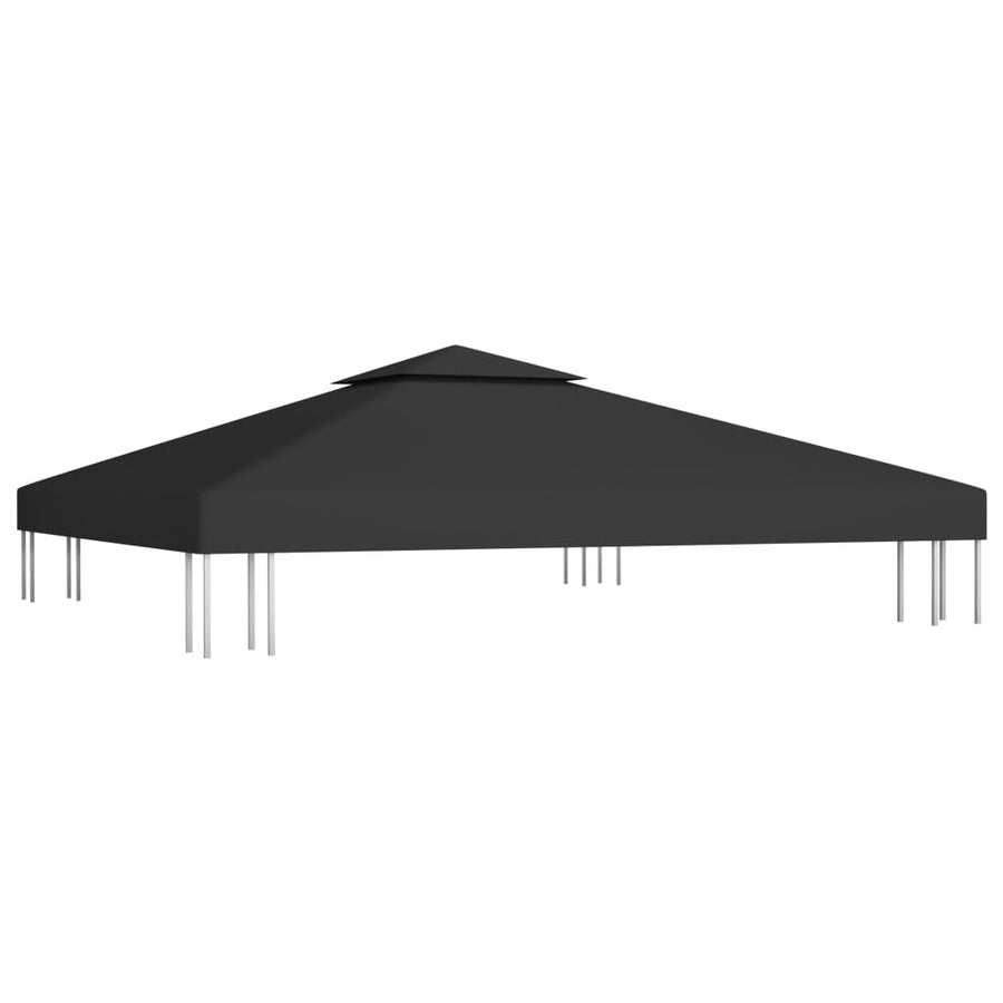 Prieeldak 2-Laags 30 G/M² 3 x 3 m Zwart