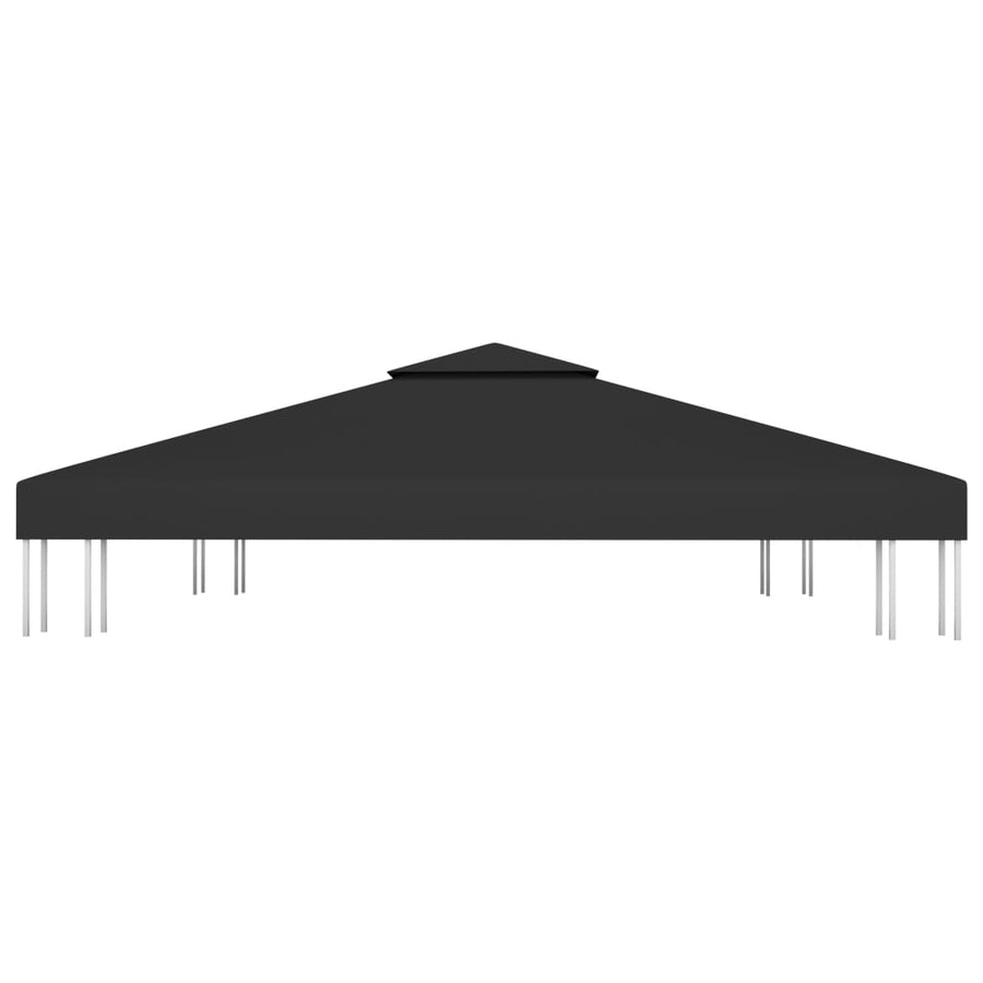 Prieeldak 2-Laags 30 G/M² 3 x 3 m Zwart