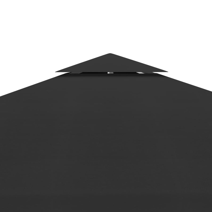 Prieeldak 2-Laags 30 G/M² 3 x 3 m Zwart