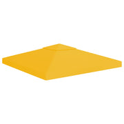 Gazebo roof 2-layer 310 g/m² 3x3 m yellow