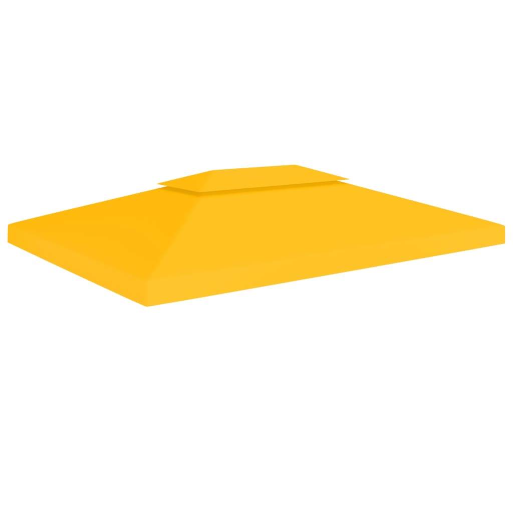 Prieeldak 2-Laags 310 G/M² 4 x 3 m Geel