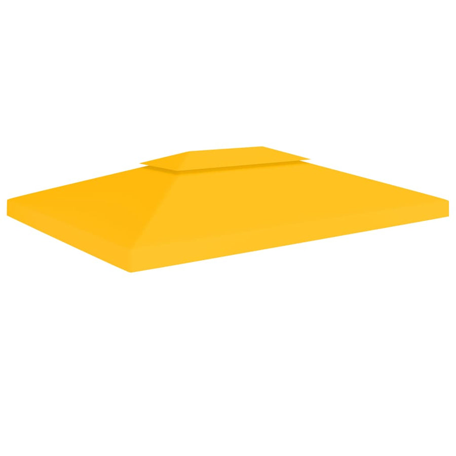 Prieeldak 2-Laags 310 G/M² 4 x 3 m Geel