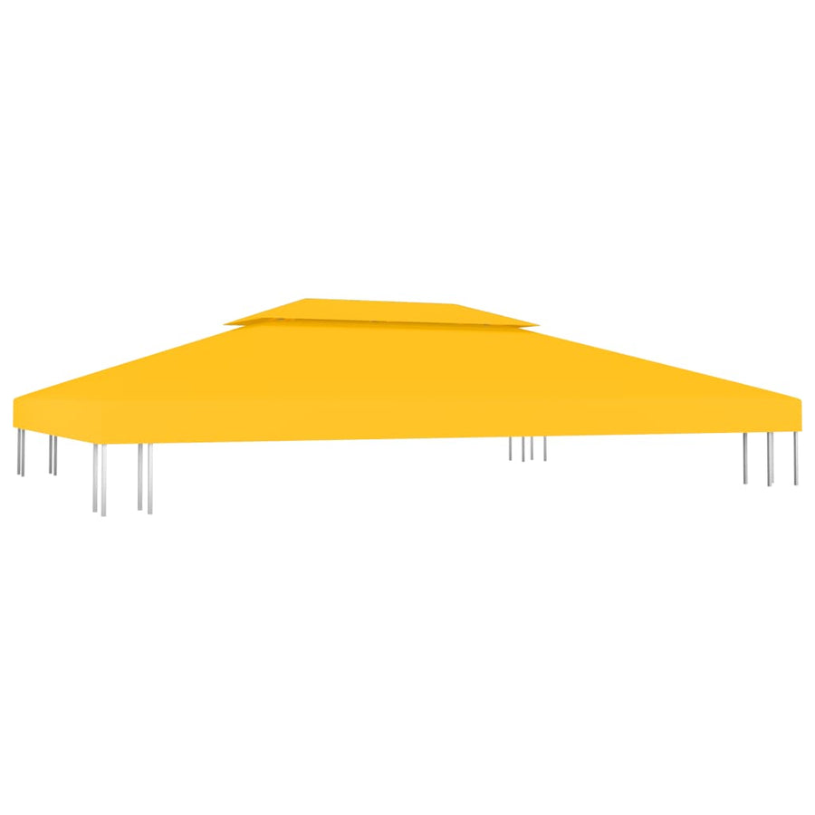 Prieeldak 2-Laags 310 G/M² 4 x 3 m Geel