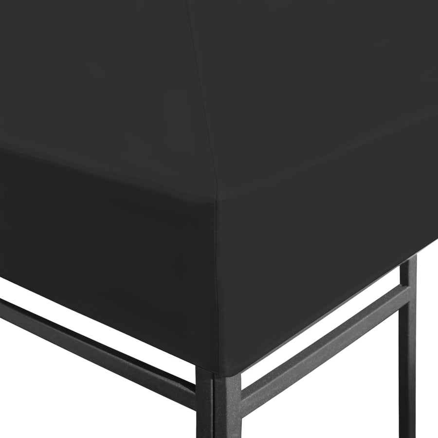 Prieeldak 270 G/M² 3 x 3 m Zwart