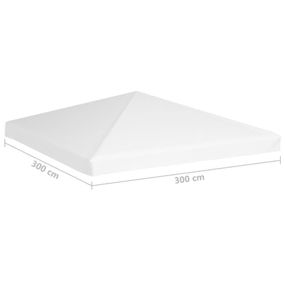 Prieeldak 270 G/M² 3 x 3 m Wit