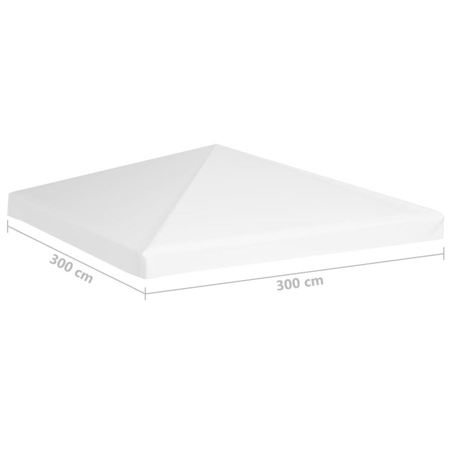 Prieeldak 270 G/M² 3 x 3 m Wit