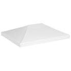 Gazebo roof 270 gsm 4x3 m white