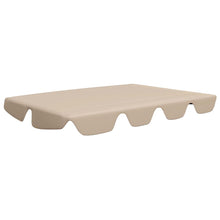 Vervangingsluifel Voor Schommelbank 188/168 x 145/110 cm Beige