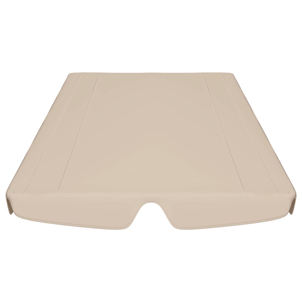 Vervangingsluifel Voor Schommelbank 188/168 x 145/110 cm Beige