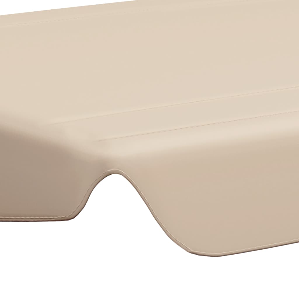 Vervangingsluifel Voor Schommelbank 188/168 x 145/110 cm Beige