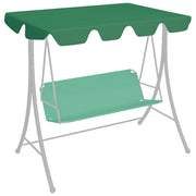 Schommelbank luifel 188x150x18 cm groen polyester