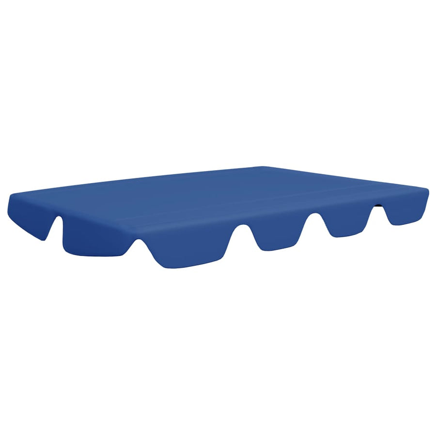 Vervangingsluifel Voor Schommelbank 188/168 x 145/110 cm Blauw