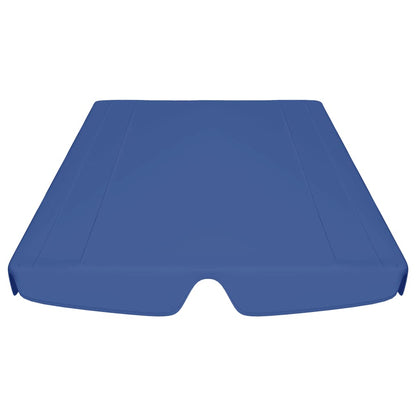 Vervangingsluifel Voor Schommelbank 188/168 x 145/110 cm Blauw