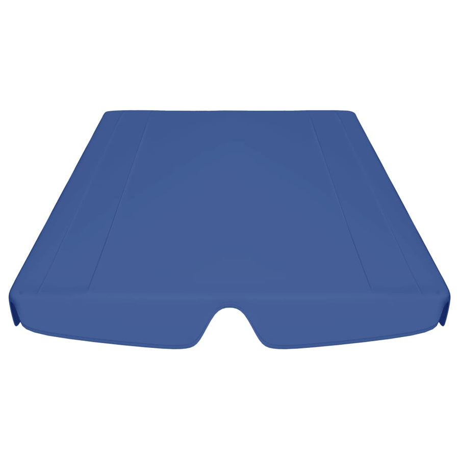 Vervangingsluifel Voor Schommelbank 188/168 x 145/110 cm Blauw