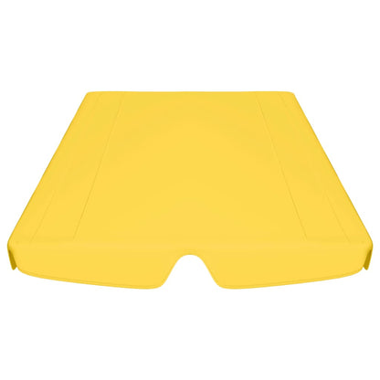 Vervangingsluifel Voor Schommelbank 188/168 x 145/110 cm Geel