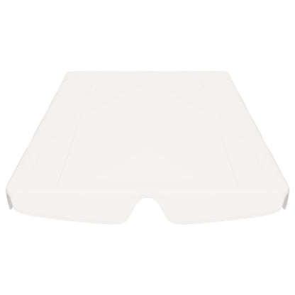 Vervangingsluifel Voor Schommelbank 188/168 x 145/110 cm Wit