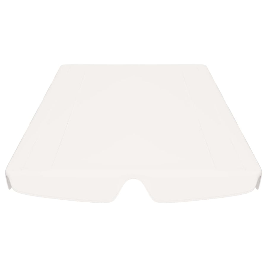 Vervangingsluifel Voor Schommelbank 188/168 x 145/110 cm Wit