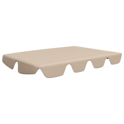 Vervangingsluifel Voor Schommelbank 150/130 x 105/70 cm Beige