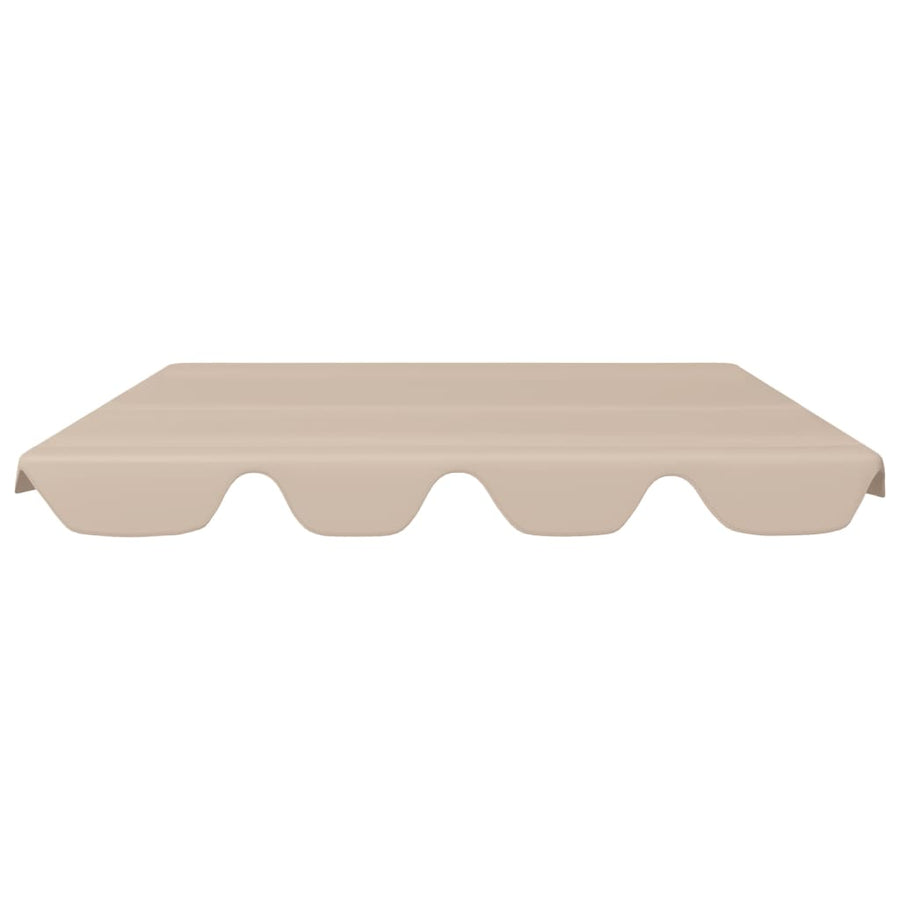 Vervangingsluifel Voor Schommelbank 150/130 x 105/70 cm Beige