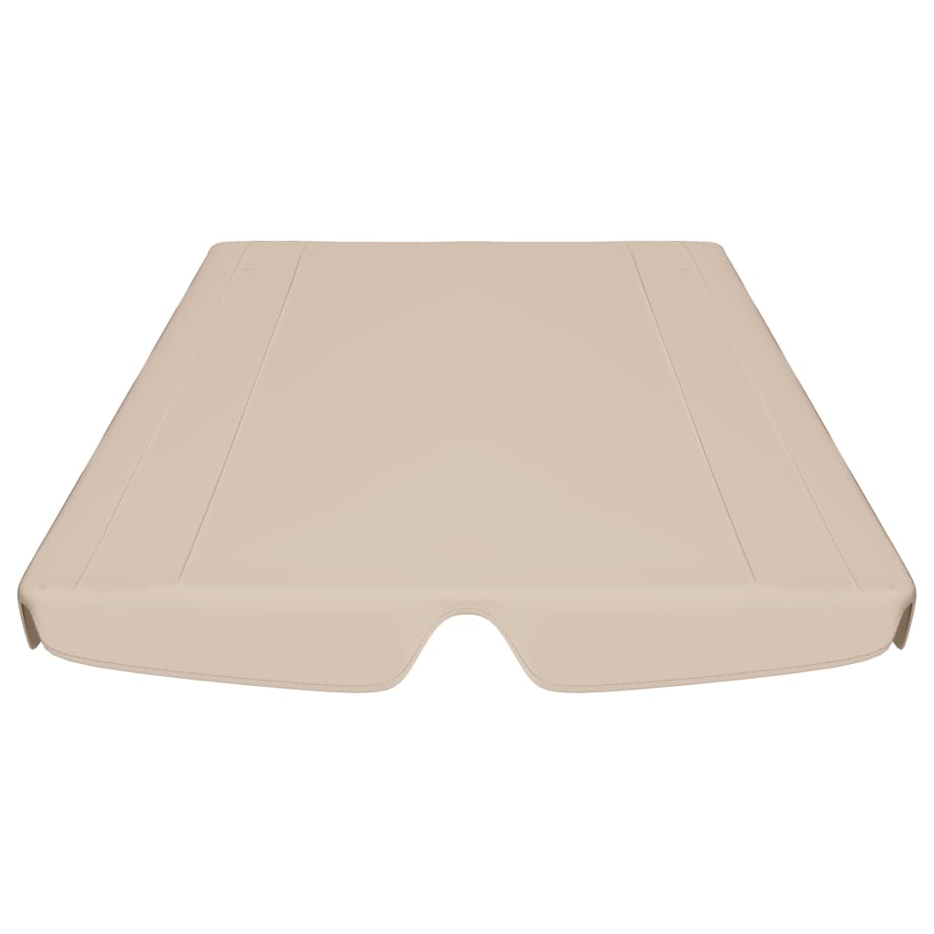 Vervangingsluifel Voor Schommelbank 150/130 x 105/70 cm Beige