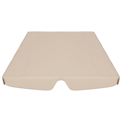 Vervangingsluifel Voor Schommelbank 150/130 x 105/70 cm Beige