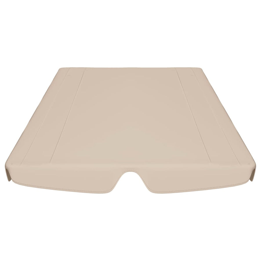 Vervangingsluifel Voor Schommelbank 150/130 x 105/70 cm Beige