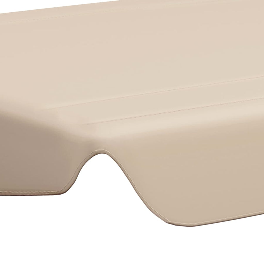 Vervangingsluifel Voor Schommelbank 150/130 x 105/70 cm Beige
