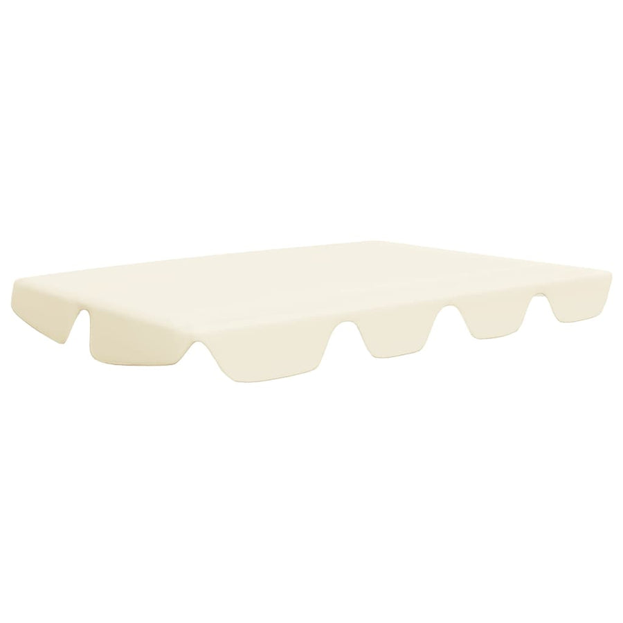 Vervangingsluifel Voor Schommelbank 150/130X105/70Cm Kleur 150/130 x 105/70 cm Crème