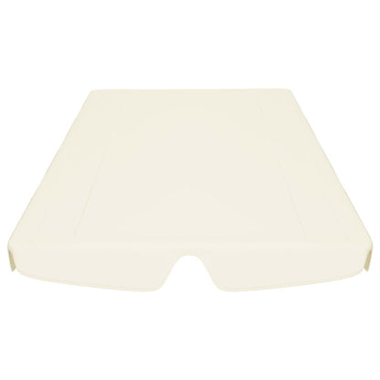 Vervangingsluifel Voor Schommelbank 150/130X105/70Cm Kleur 150/130 x 105/70 cm Crème